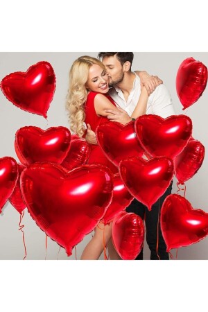 Kalp Mum- Love Ve Kalp Balon- Gül Yaprağı- Tealight Mum Süsleme- Sevgililer Günü- Evlilik Teklifi - 4