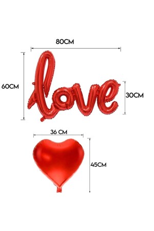 Kalp Mum- Love Ve Kalp Balon- Gül Yaprağı- Tealight Mum Süsleme- Sevgililer Günü- Evlilik Teklifi - 5