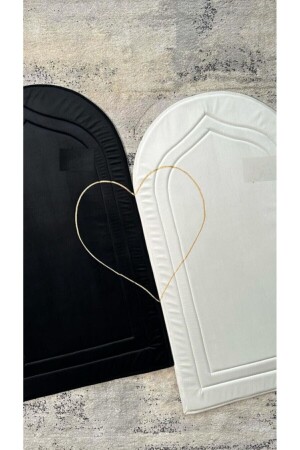 Kalpli Seccade Namazlık Sunger Dolgulu Çeyizlik- Hediyelik - Gürtaş Home