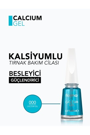 Kalsiyum İçeren Tırnak Bakım Cilası & Oje Bazı - Calcium Gel - 000 - 8690604560486 - 5