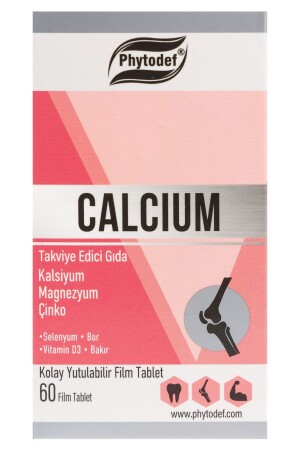 Kalsiyum Magnezyum Çinko - 60 Tablet (CALCİUM MAGNESİUM ZİNC) - 3