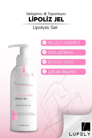 Kaltes Lipolyse-Gel gegen Cellulite und Dehnungsstreifen zur regionalen Gewichtsabnahme, 250 ml - 1