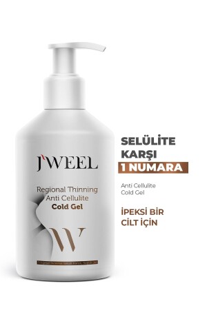 Kaltes Lipolyse-Gel zur regionalen Gewichtsabnahme gegen Cellulite und Dehnungsstreifen, 250 ml - 2