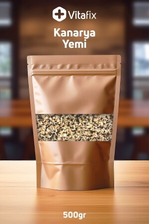 Kanarya Kuş Yemi - 500 gr Kanarya Yemi - Sağlıklı ve Zengin İçerikli Kanarya Yemi - 1