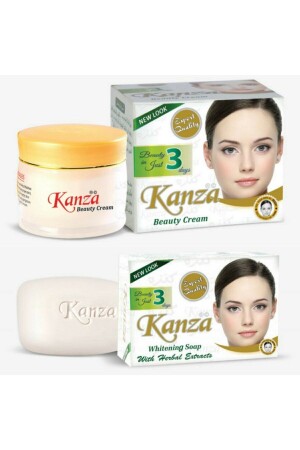 Kanza Whitening Cream und Soap Set - 2