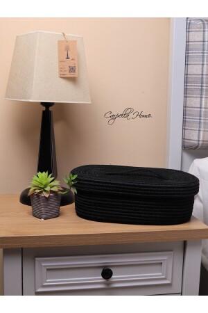 منظمة سلة المياه من نوع MNZ-Jute Wicker باستخدام منظمة الغطاء - Carpella Home