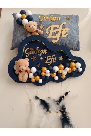 مكنسة الباب والمحاجات المزينة هدية - bebek atölyem