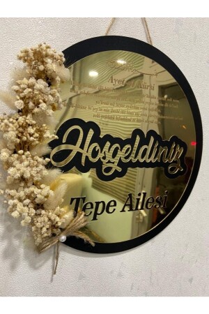 أزياء الباب المخصصة اسم الديكورات الذهبية Plexi الباب الخارجي أزياء الباب المخصصة - eslazerkesim