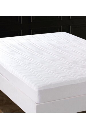 Kapitone Fitted Su Sıvı Geçirmez Yatak Koruyucu Alez KFSGA - Madame Blue