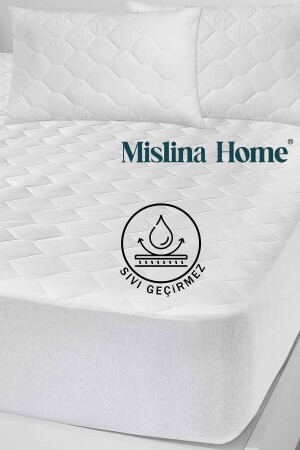Kapitone Microfiber Fitted Full Kenar Sıvı Su Geçirmez Tek Kişilik Yatak Koruyucu Alezi - Mislina Home