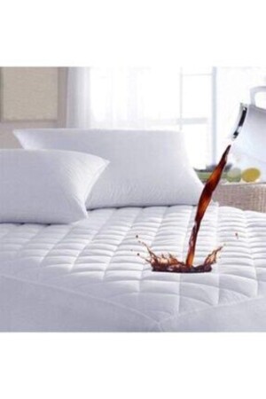 Kapitoneli Sıvı Geçirmez Fitted Yatak Alezi PL000020 - Puan Line