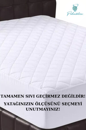 Kapitoneli Tek Kişilik Çift Kişilik Battal Boy Yatak Alezi-yatak Koruyucu Alez1001 - Podiumtex
