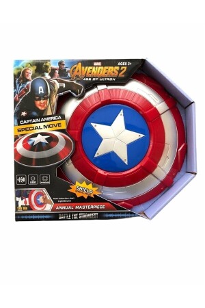 Kaptan Amerika Kalkanı Sesli Ve Işıklı Avengers Captian America Kalkanı TYC00435095520 - 5