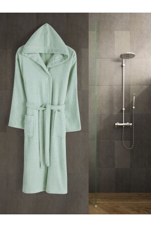 Kapüşonlu Bukle Büyük Bornoz eym-1004 - Eymir Home Collection