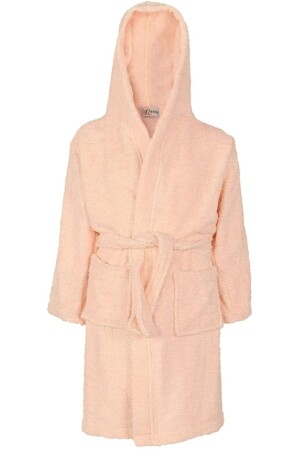 Kapüşonlu Çocuk Bornoz - Evx