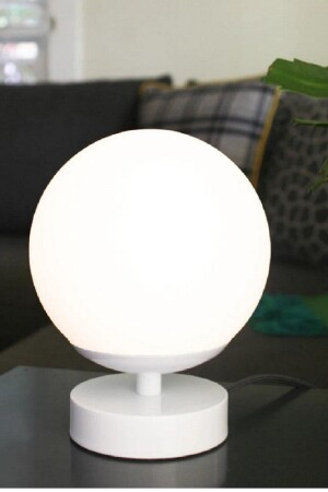 MNZ-Snow Ball سرير الطاولة-nightstand-مكتب القهوة كوب الثلج كوب ضوء الثلج - White West inn House