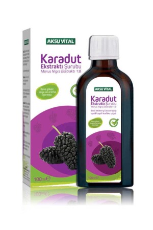 Karadut Ekstraktı Şurubu 100 Ml Derin Bitkisel Mağazasında - 2