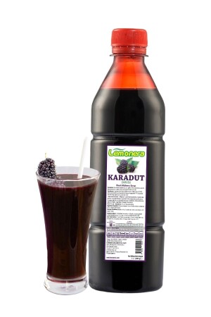 Karadut Şurubu 1 lt Karadut Aromalı Konsantre Içecek karadut1lt - 6