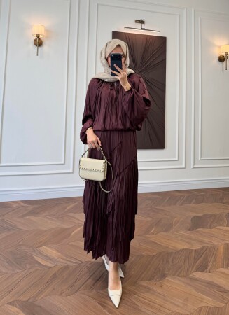 Karan Etekli Takım - Bordo - Nuuwears