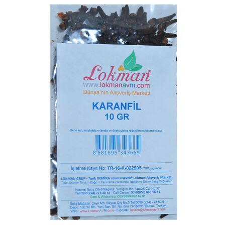 Karanfil Doğal Tane 10 Gr Paket - 6