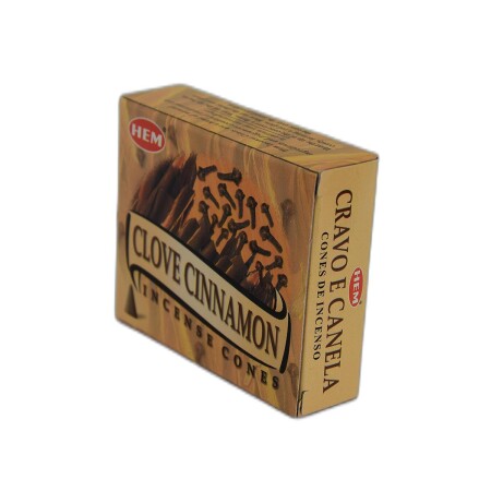 Karanfil Tarçın Kokulu 10 Konik Tütsü - Clove Cinnamon Incense Cones - 7