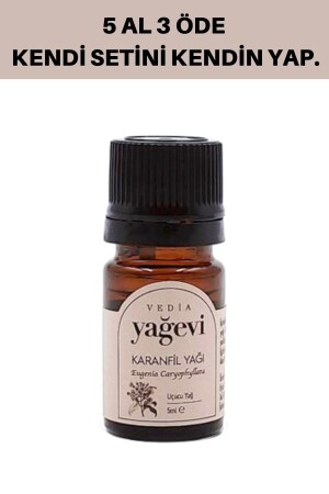 Karanfil Yağı 5 ml - Saf Karanfil Tomurcuğu Uçucu Yağı - 1