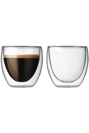 Karat doppelwandiges Kaffeeglas 250 cc che2 - 4