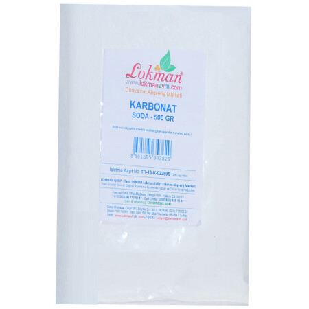 Karbonat Soda 500 Gr Paket - 6