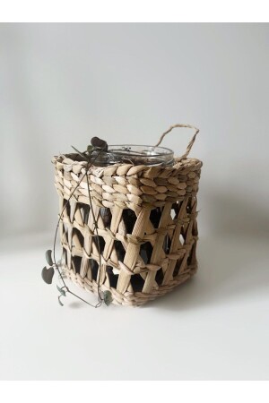 Kare Home Mehrzweckkorb/Hängekorb, dekorativer Weidenkorb/Wandkorb, 10 x 10 cm - Mien