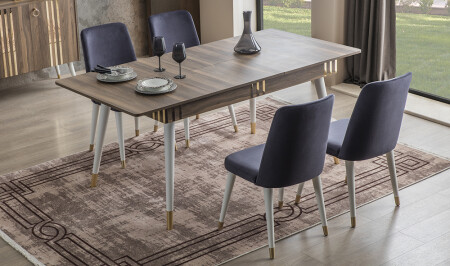 Karnaval Ceviz Yemek Masası Takımı - Cadde Yıldız