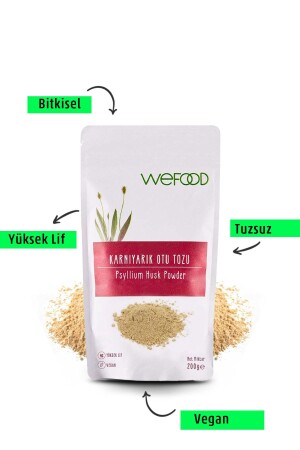 Karnıyarık Otu (Psyllium) Tozu 200 gr - 3