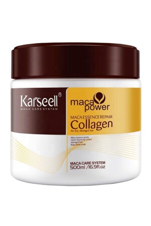 Karseell Collagen Saç Maskesi & Buğday Proteinli 500 ml - 1