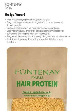 Karseell Proteinli Saç Maskesi- Hair Protein - Saç Bakım Proteini 2'Li Set - 4