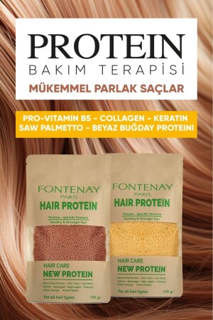 Karseell Proteinli Saç Maskesi- Hair Protein - Saç Bakım Proteini 2'Li Set - 6