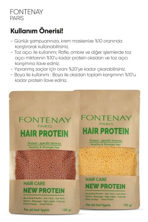 Karseell Proteinli Saç Maskesi- Hair Protein - Saç Bakım Proteini 2'Li Set - 7