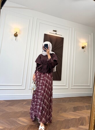 Karvella Ekose Takım - Mürdüm - Nuuwears