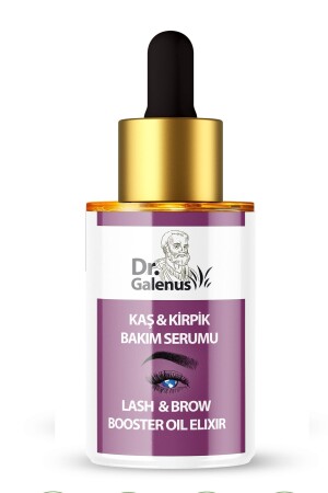 Kaş & Kirpik Bakım Serumu ( Argan Yağı - Hint Yağı - Badem Yağı - E Vitamini ) 15 ml - 5