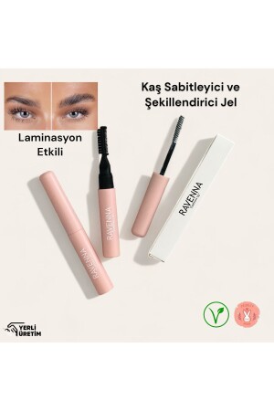 Kaş Sabitleyici Ve Şekillendirici- Kaş Fırçası- Tarağı ve Sabitleyici Jel (laminasyon Etkili) - 2