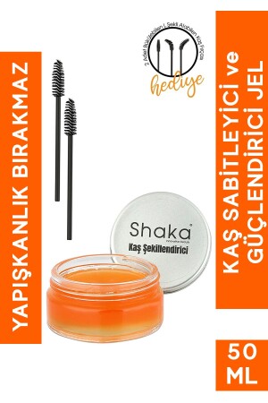 Kaş Şekillendirici & Kaş Sabitleyici Wax 50 gr Keratin Ve E Vitamin Içerikli Besleyici Wax - 3