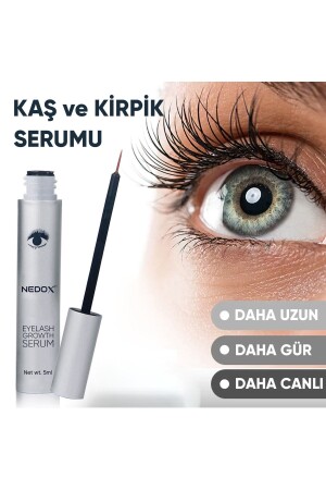 Kaş Ve Kirpik Uzatıcı- Onarıcı- Besleyici Ve Güçlendirici Bakım Serumu 5 ml - 4