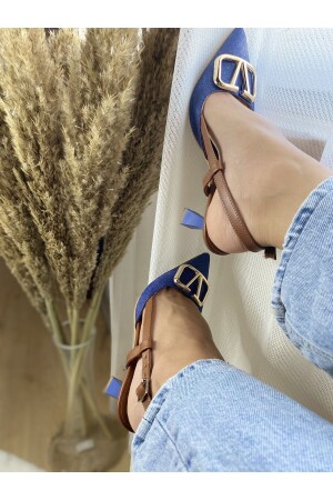 Kaygısız Kot V Toka Detaylı Stiletto - Kaygisiz Kundura