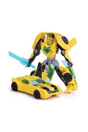 Kdd Transformers Style Optimus Prime Bumblebee Grimlock Transformierendes Roboterauto 00451 - 1