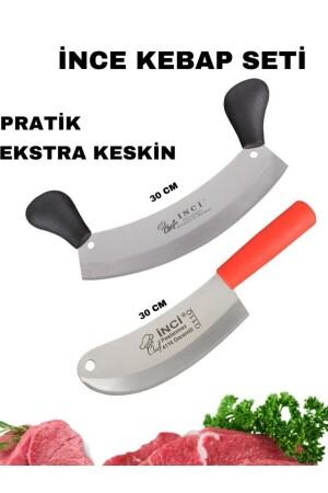 KEBAB-SET RÜSTUNG SALATMESSER 2ER-PACK - 6