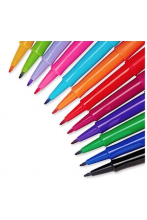 Keçeli Boya Kalemi 12 Renk - 1
