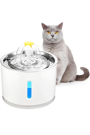 Kedi Köpek Su Pınarı- Çelik Başlıklı- Otomatik Su Sebili- Otomatik Su Şelalesi-otomatik Su Kabı - 1