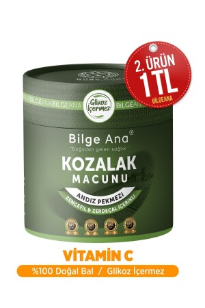 Kegelpaste – Kegelpaste mit glukosefreier Eidemelasse – Ingwer – Kurkuma und Vitamin C Bilge Kozalak - 7