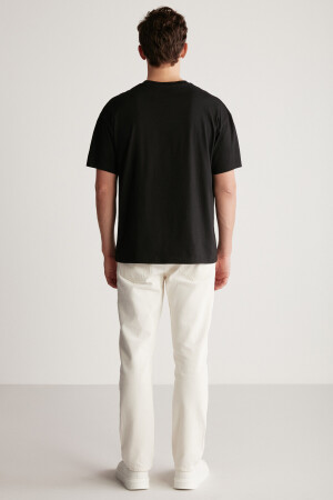 Keıth Oversize Siyah Tekli T-shirt KEITH01042023 - 6