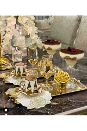 kelebek detay gold kokteyl peçetesi ve sunum peçetesi 1 adet - Lasetu