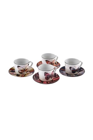 Kelebek Kaffeetassen-Set für 4 Personen 80 ml 153. 09. 01. 0223 - 6