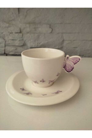Kelebek Tee-Nescafe-Tassen-Set 12-teilig für 6 Personen Klbk1 - 1